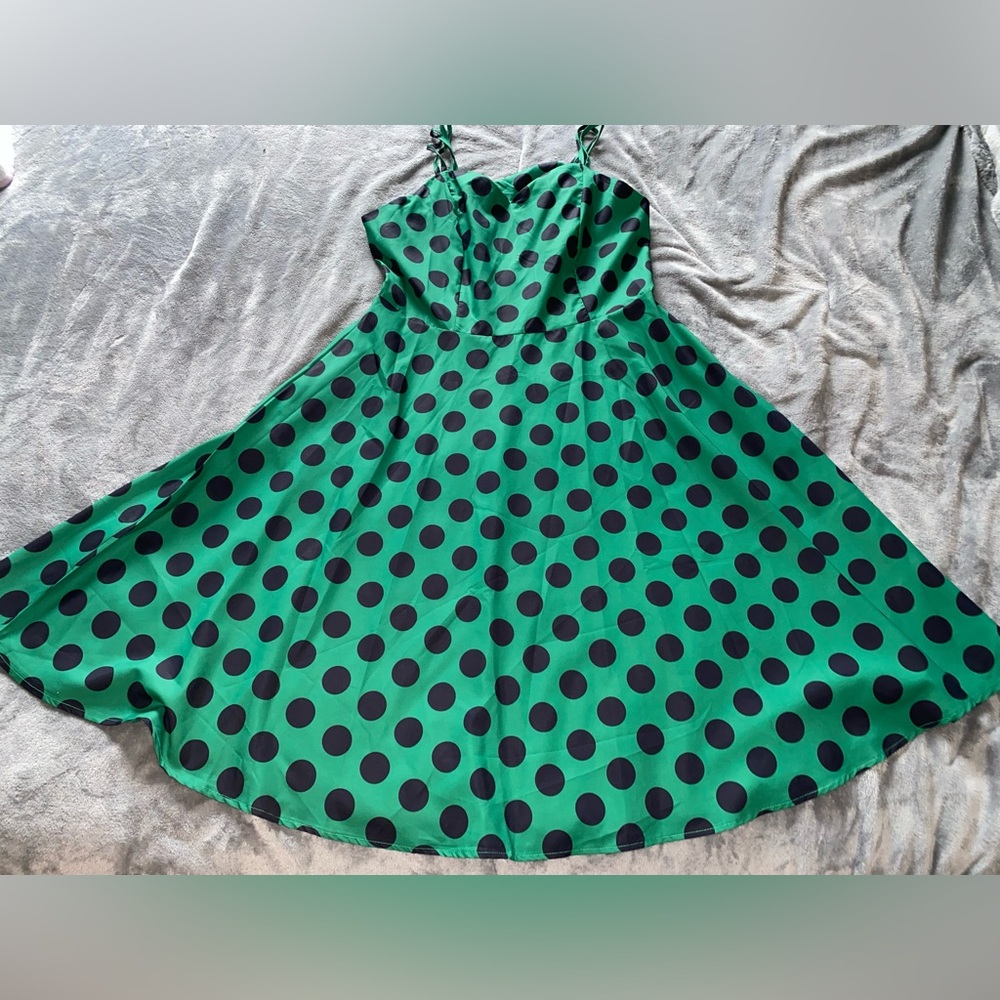Pin Up Style Polkadot Dress